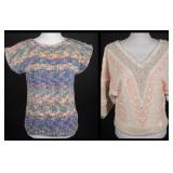 Vintage 80s Finely Knit Designer Sweater Lot
