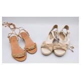 Vintage 80s-90s Unisa & Michelle D Summer Sandals