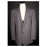 Brook Taverner Wool Tweed Glen Plaid Sport Coat