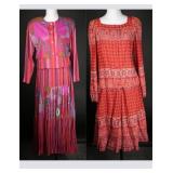 Vtg 1980s Bonnie Boynton & Non-Stop Dress Sets