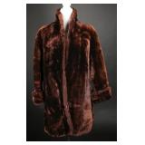 Vintage 50s Kerrybrooke Sheared Mouton Lamb Coat