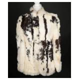 Vtg 70s Jacques Saint Laurent Rabbit Fur Jacket