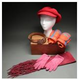 Vtg Assorted Leather and Cold Weather Accessories