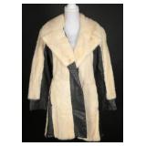 Vintage 60s-70s Rubens Panis Fur and Leather Coat