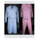 Vintage 1980s Pacer Purple Denim & Coulotte Set