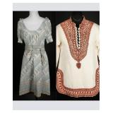 Mogul Ltd. Embroidered Cotton Tunic and Dress