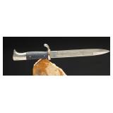 WWII German Dress Bayonet Etched Motto Wehrmacht