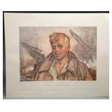 1943 GDK Portfolio With 16 Prints, 4 Sculptures