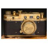 Vintage Kriegsmarine-Style Leica Zorki Camera
