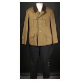 WWII German NSKK Field Tunic & Breeches