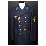 Modified East German NVA Volksmarine Pea Coat
