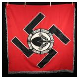 WWII German RAD Labor Service Parade Banner