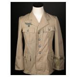 WWII German Heer Afrika Korps Replica Tunic