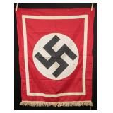Fringed 31" x 38" NSDAP Bordered Podium Banner