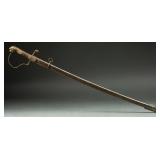 Postwar Decorative German Heer Lion-Head Saber