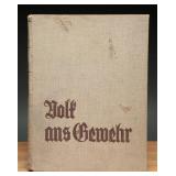 "Volk aus Gewehr" Hardcover Book, Good Condition