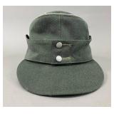 German WWII M43 Field Cap Wool Visor Hat