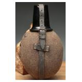 German WWII M31 Feldflasche Canteen with Cup
