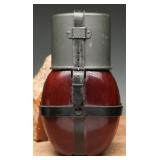 Post WWII M31 Feldflasche Wooden Canteen Set