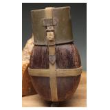 WWII German M31 Holzfeldflasche Canteen HRE43