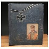 Imperial German Iron Cross WWI Commemorative Blue