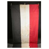 German Empire c. 1930s Tricolor Flag Cotton