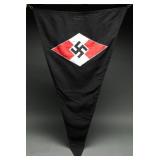 German DJ Deutsches Jungvolk Triangular Pennant