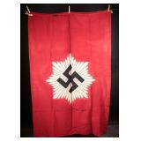 World War II era Sunburst Podium Banner