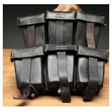 German WWII Kar98k Leather Ammunition Pouches 3