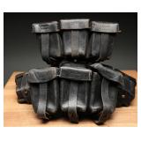 German WWII Kar98k Leather Ammunition Pouches 4