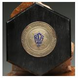 German Reichsluftschutzbund Berlin Member Plaque