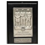Third Reich National Labor Day Industrial Plaque