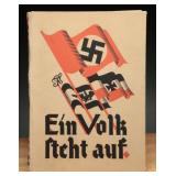 1933 Ein Volk Steht Auf Photobook by Erich Reicke