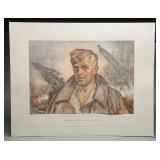 1943 German Art Exhibition Portfolio With Prints