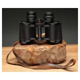 Cased Carl Zeiss Jena 8x30 Deltrintem Binoculars