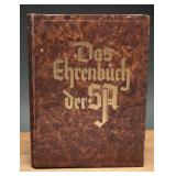 1934 "Das Ehrenbuch der SA" Lutze Edition Book