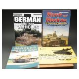 German Military Vehicles & Panzer History Books 4