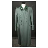 Post WWII West German Forestry Officer Overcoat