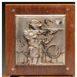 German Shooting Award Plaque with Swastika