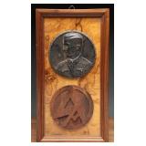 German SA Horst Wessel Commemorative Wall Plaque