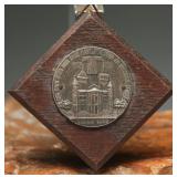 1933 Trier Holy Robe Exhibition Plaque