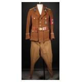 WWII German SA Leader Uniform Tunic & Breeches