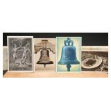 1936 Berlin Olympics Torch & Bell Postcards