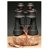 WWII German 7x50 beh Binoculars With Strap