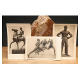 1936 Berlin Olympic Art Postcards ï¿½ 3 Pc