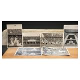 1936 Berlin Olympics Official Postcards ï¿½ 6 Pc