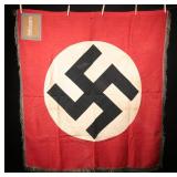 WWII German Schï¿½nram NSDAP Political House Banner