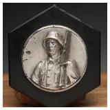 German WWII Wehrmacht Infantry Relief Plaque