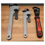 Crescent Pipe Wrench Set 14"/10"/Adj