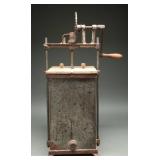 Hand-Crank Butter Churn Patented April 16, 1901